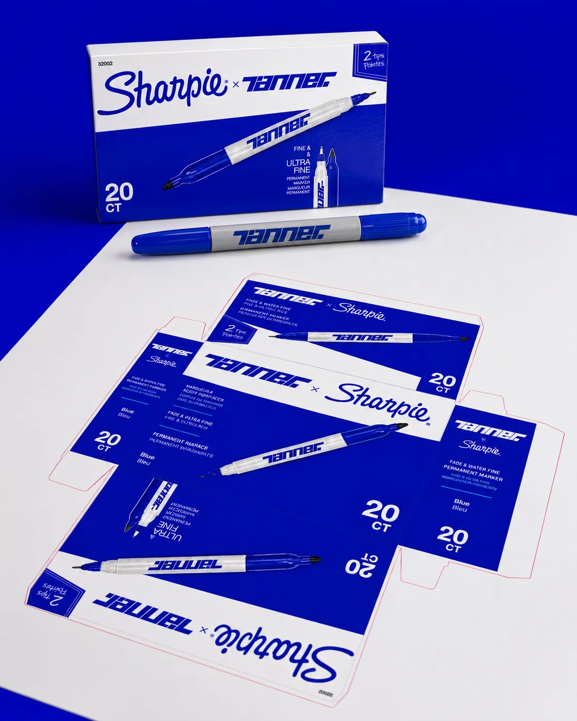 Sharpie dual tip