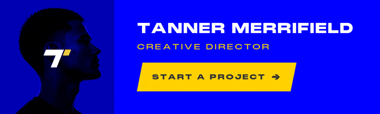 Tanner Merrifield's animated Design by Tanner email signature