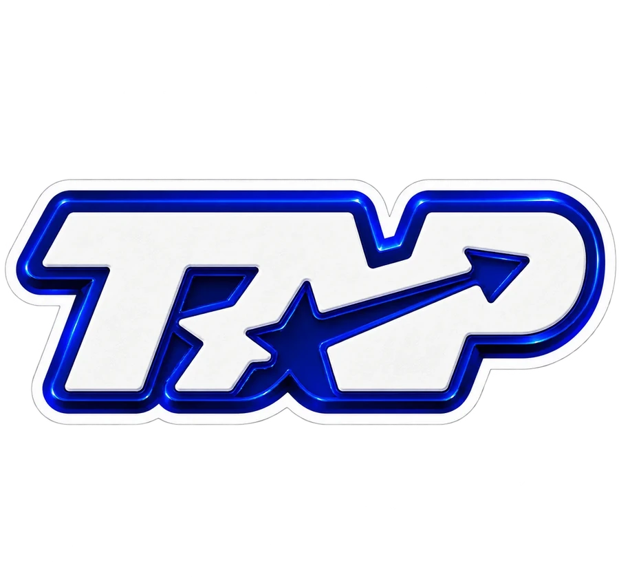 TAP wordmark enamel pin