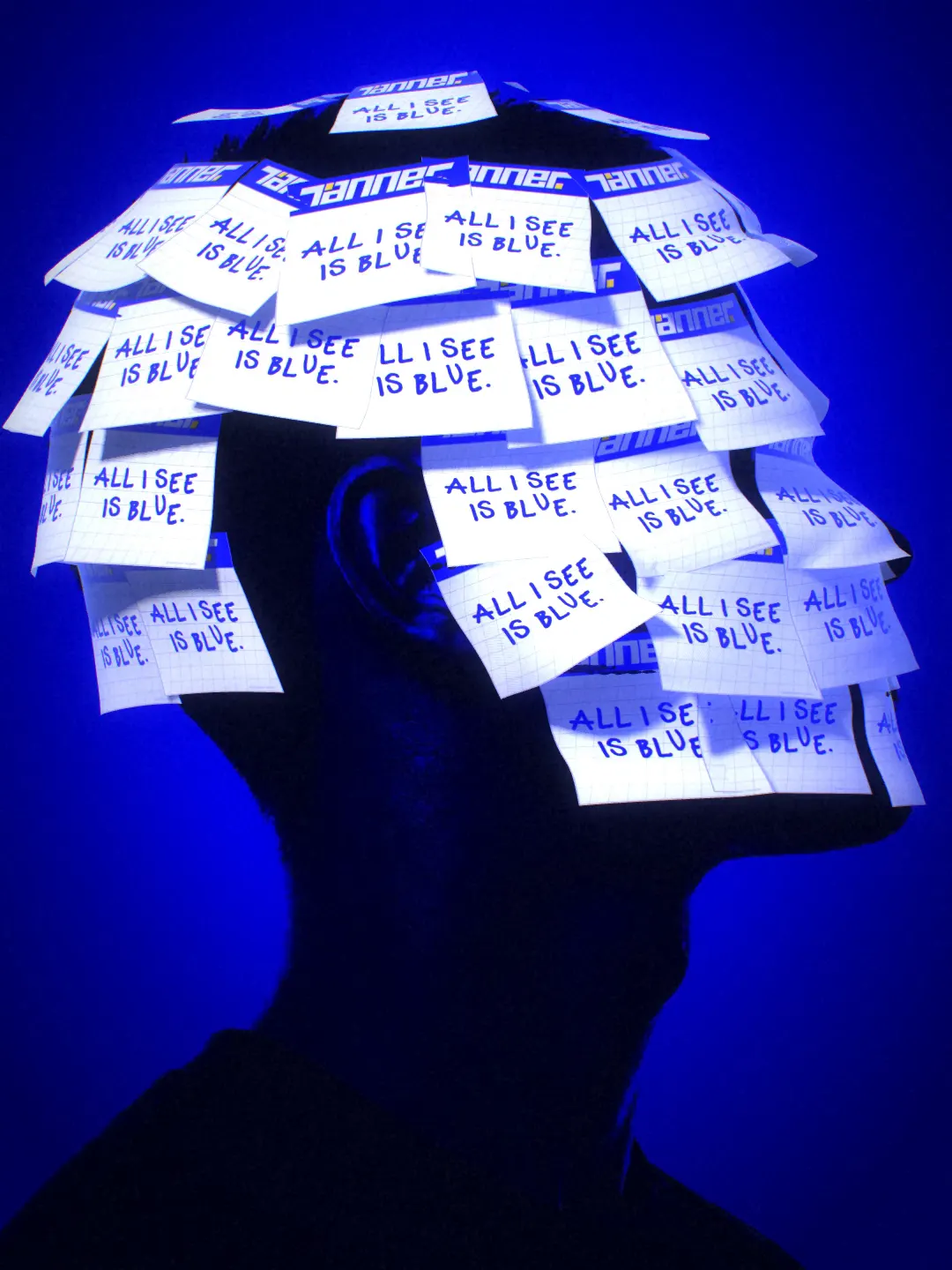All I See Is Blue — approved studio artwork
